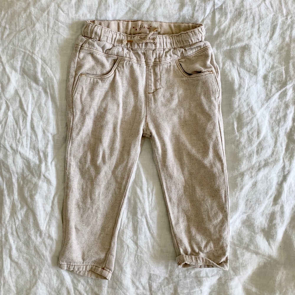 Zara linen chino pant